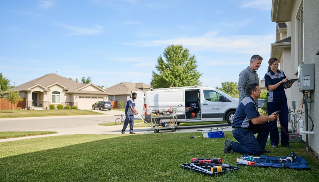 Tankless water heater service in Falkland, NC